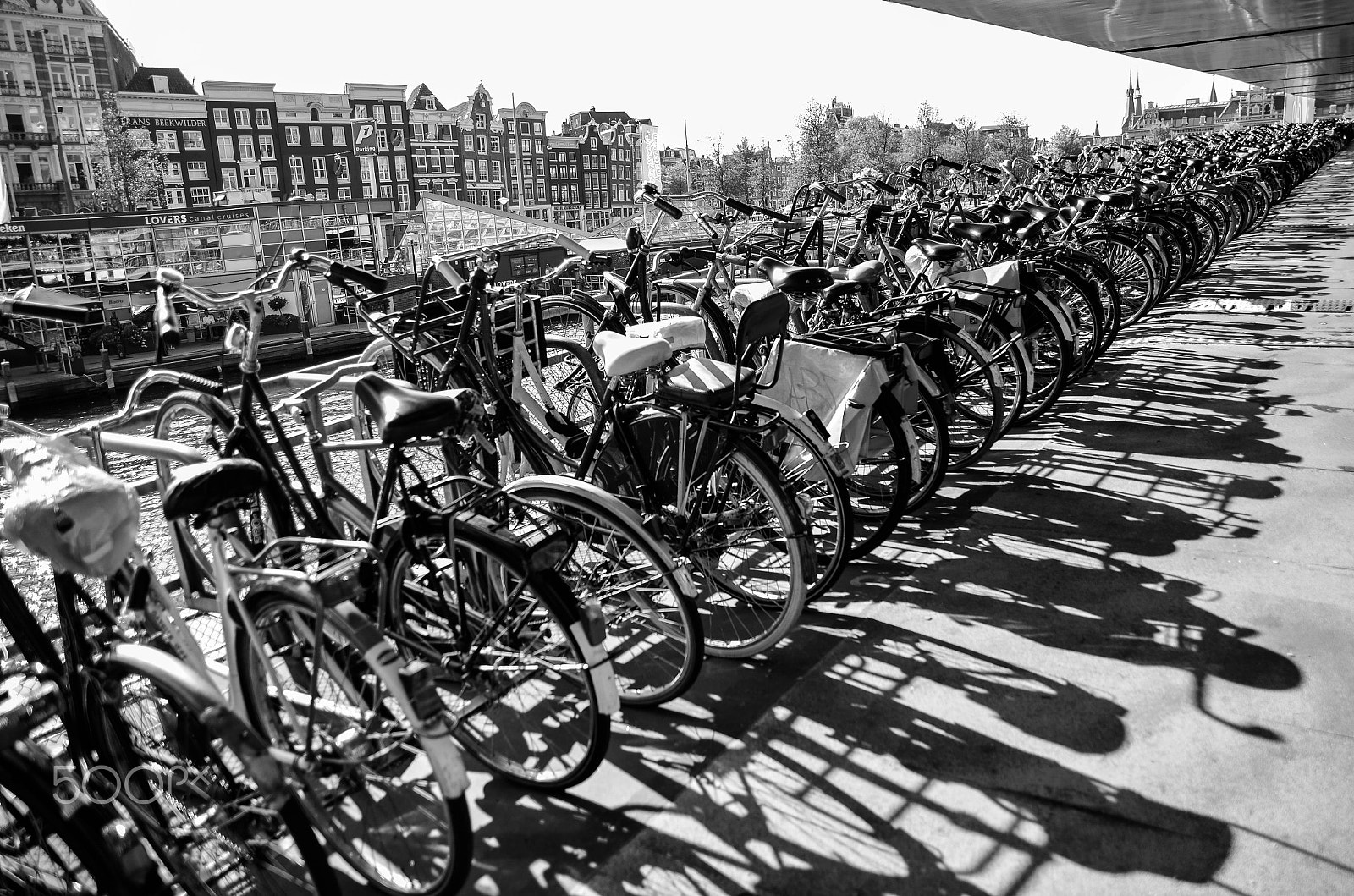 Nikon D5100 sample photo. Amsterdam parkings photography