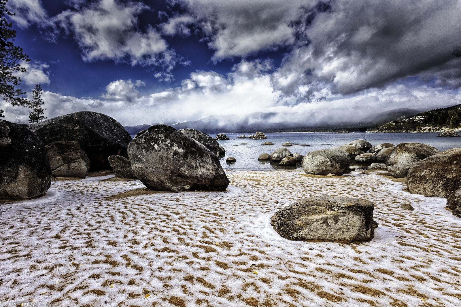 Canon EOS 5DS + Canon EF 17-40mm F4L USM sample photo. Hail melting off beach sand harbor photography