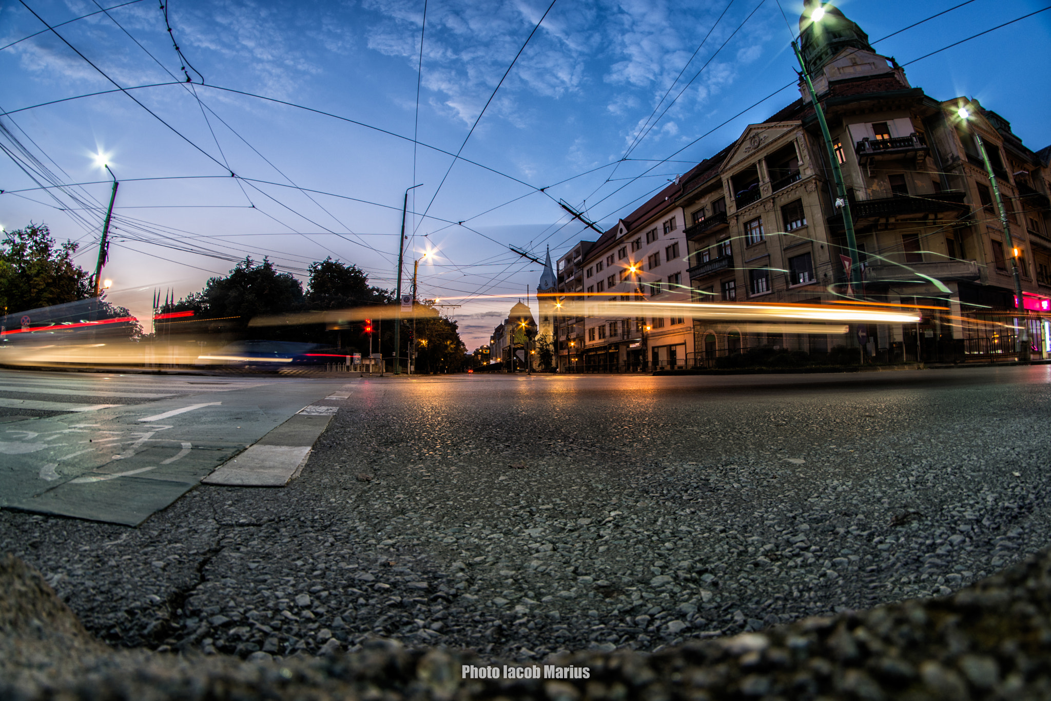 Samyang 8mm F3.5 Aspherical IF MC Fisheye sample photo. Lighttrails photography