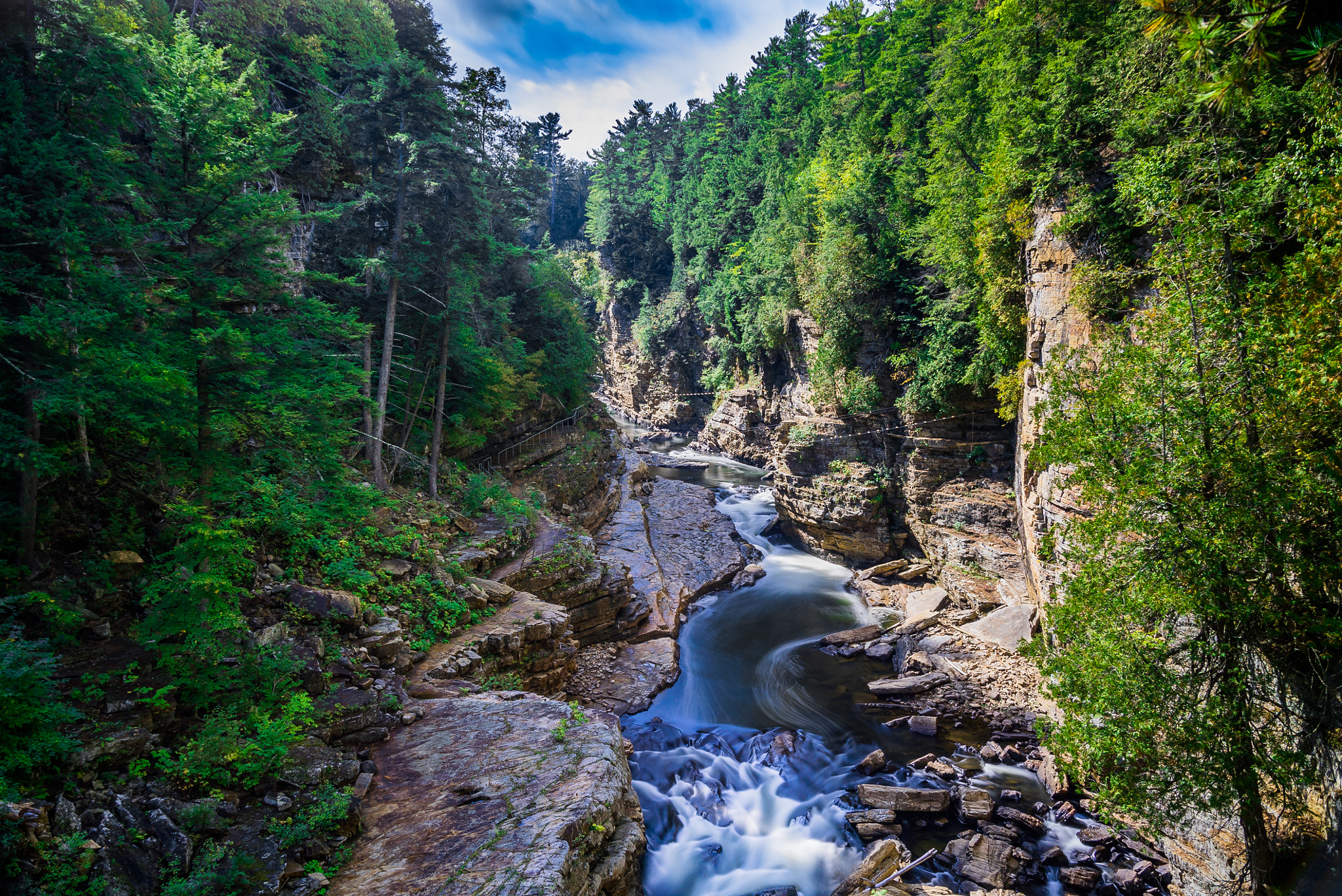 Sony a7S + Tamron SP 24-70mm F2.8 Di VC USD sample photo. Rope bridge photography