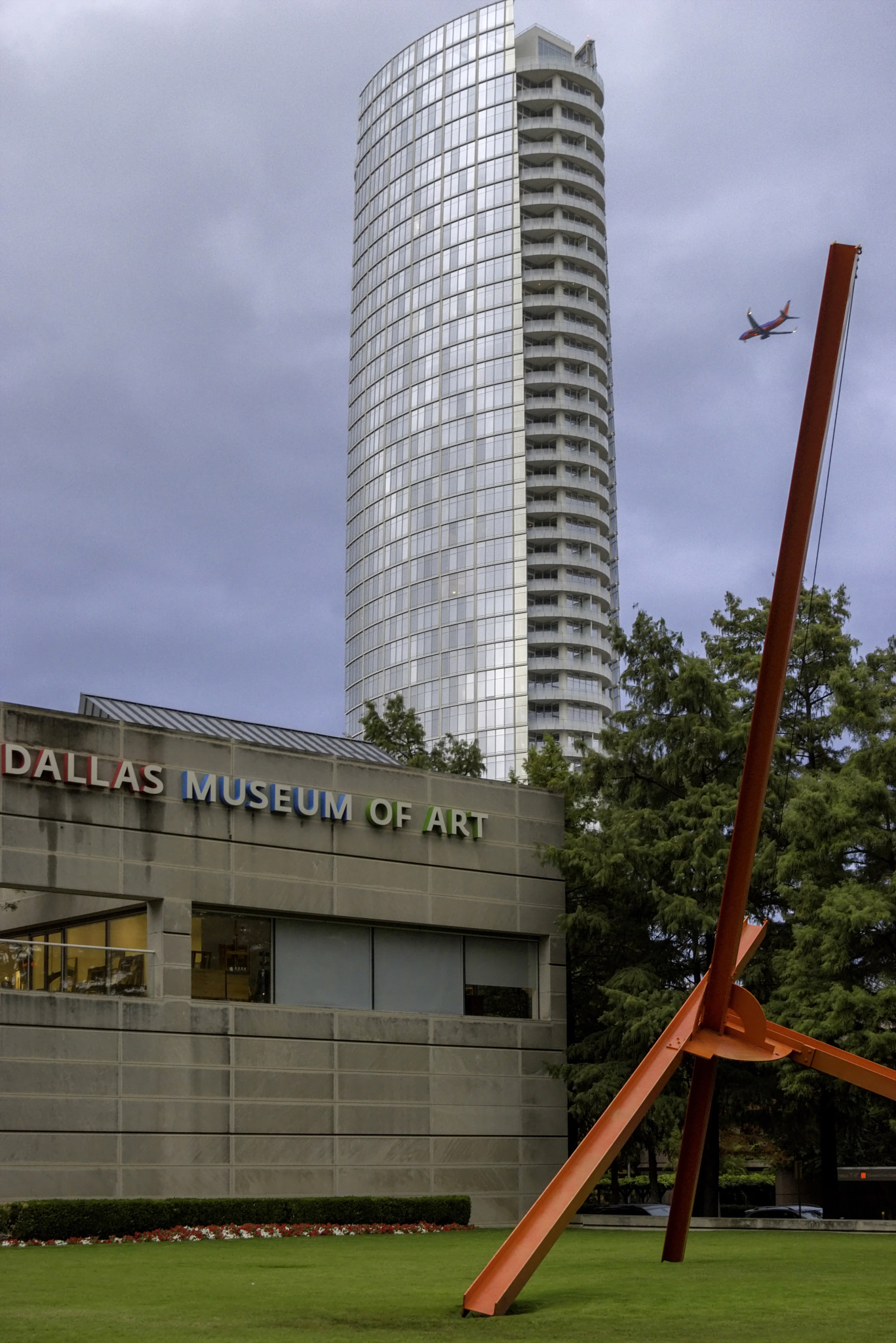 AF-S Nikkor 50mm f/1.4G + 1.4x sample photo. Dallas museum of art texas photography