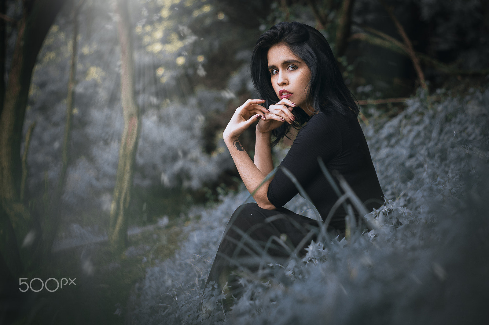 Canon EOS 650D (EOS Rebel T4i / EOS Kiss X6i) sample photo. Fantasy black photography