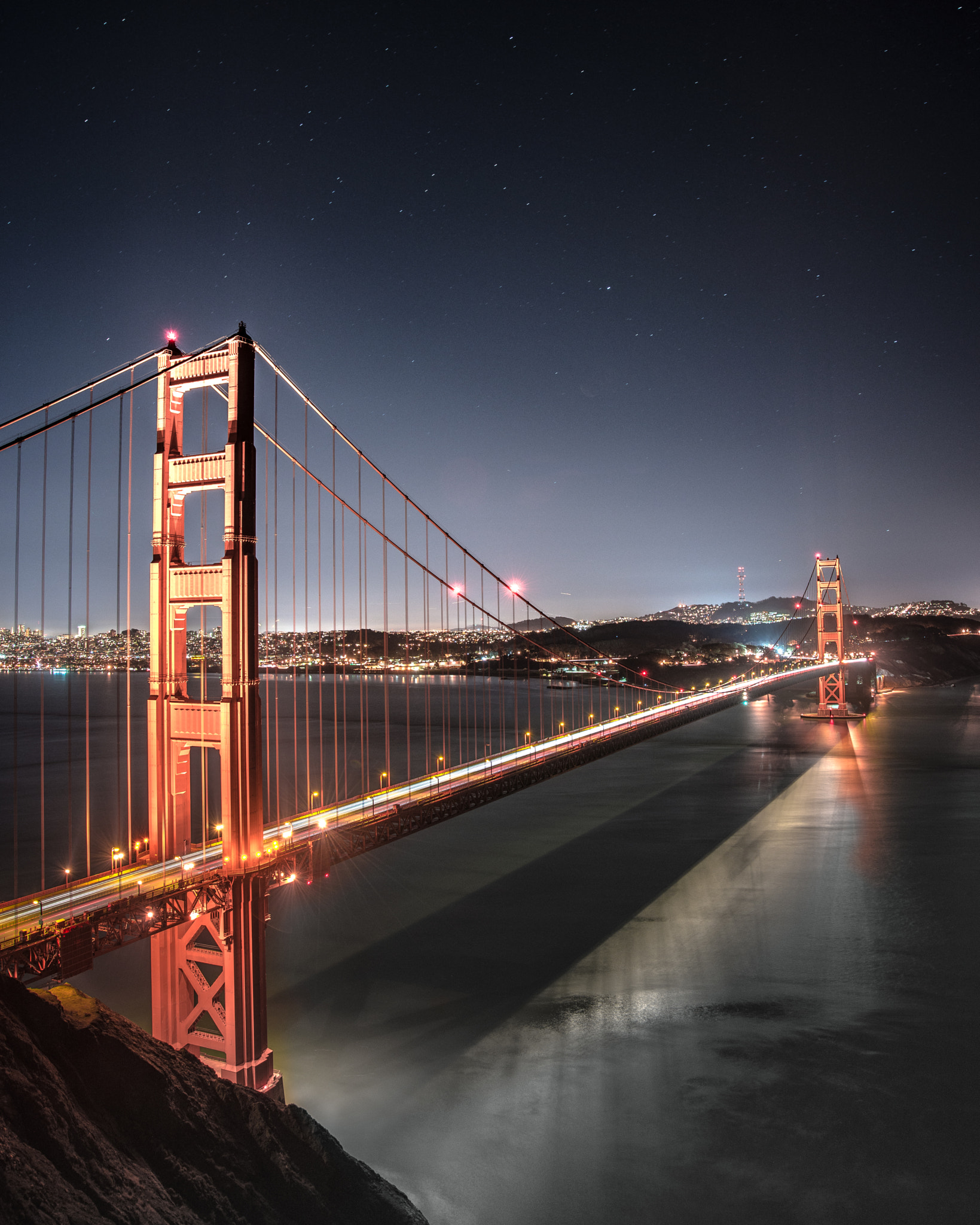 Nikon AF Nikkor 24-85mm F2.8-4D IF sample photo. Golden gate photography