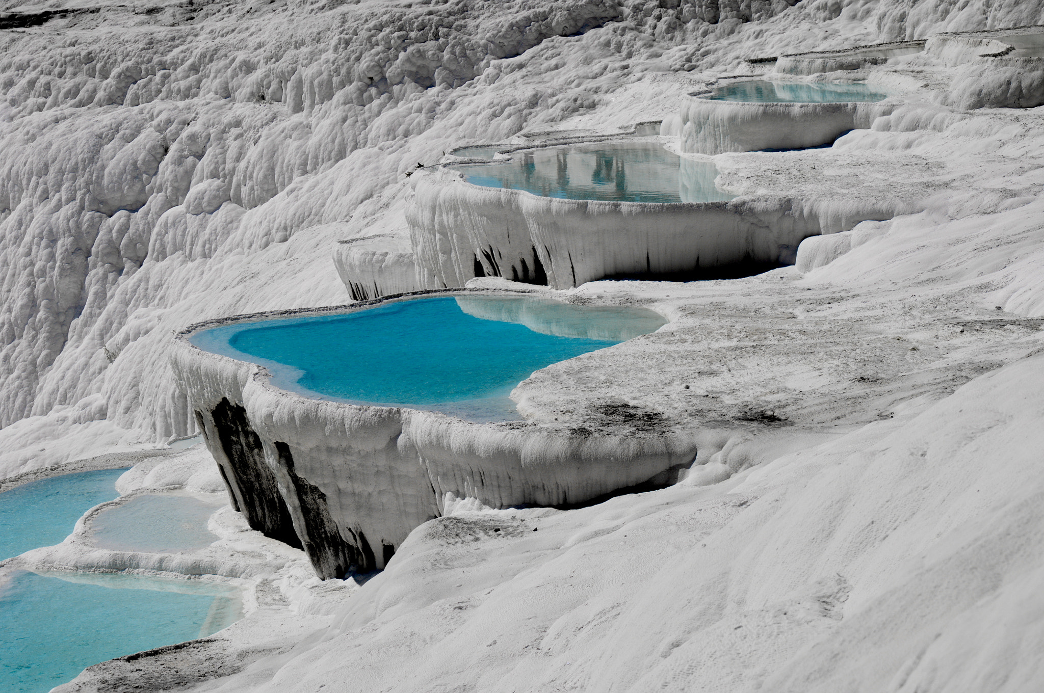 Nikon D5000 sample photo. Pamukkale photography