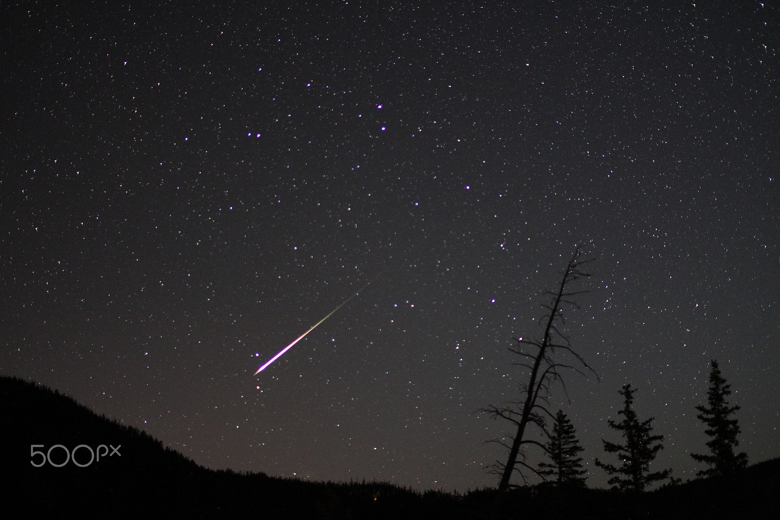 Sigma 30mm F1.4 EX DC HSM sample photo. Meteorite night photography