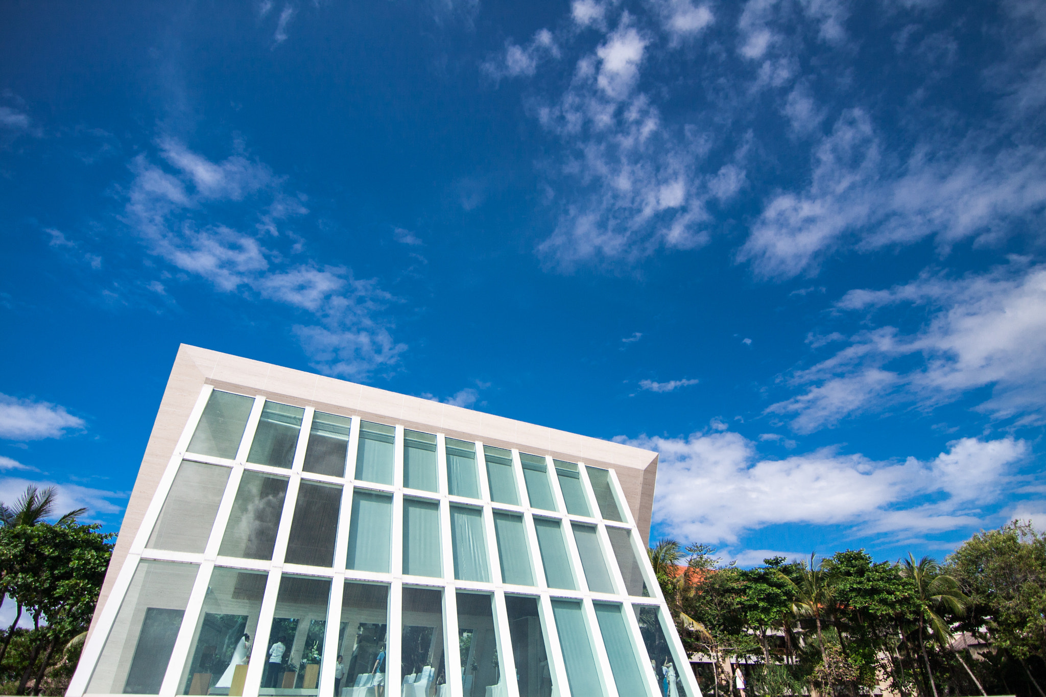 Canon EOS 40D sample photo. Bali conrad hotel wedding hall photography