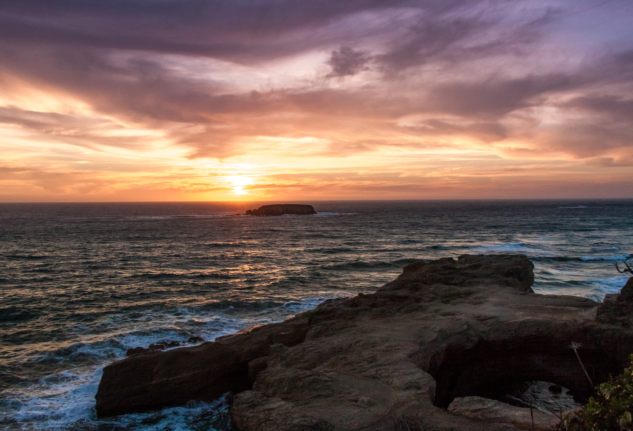 Canon EOS 50D sample photo. Coastal sunset photography