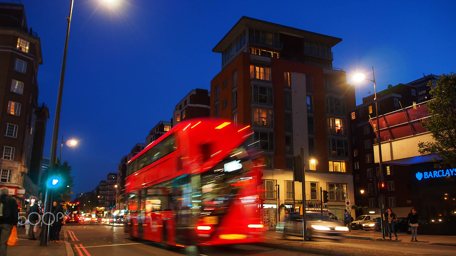 Olympus M.Zuiko Digital ED 14-42mm F3.5-5.6 EZ sample photo. Red bus of london photography