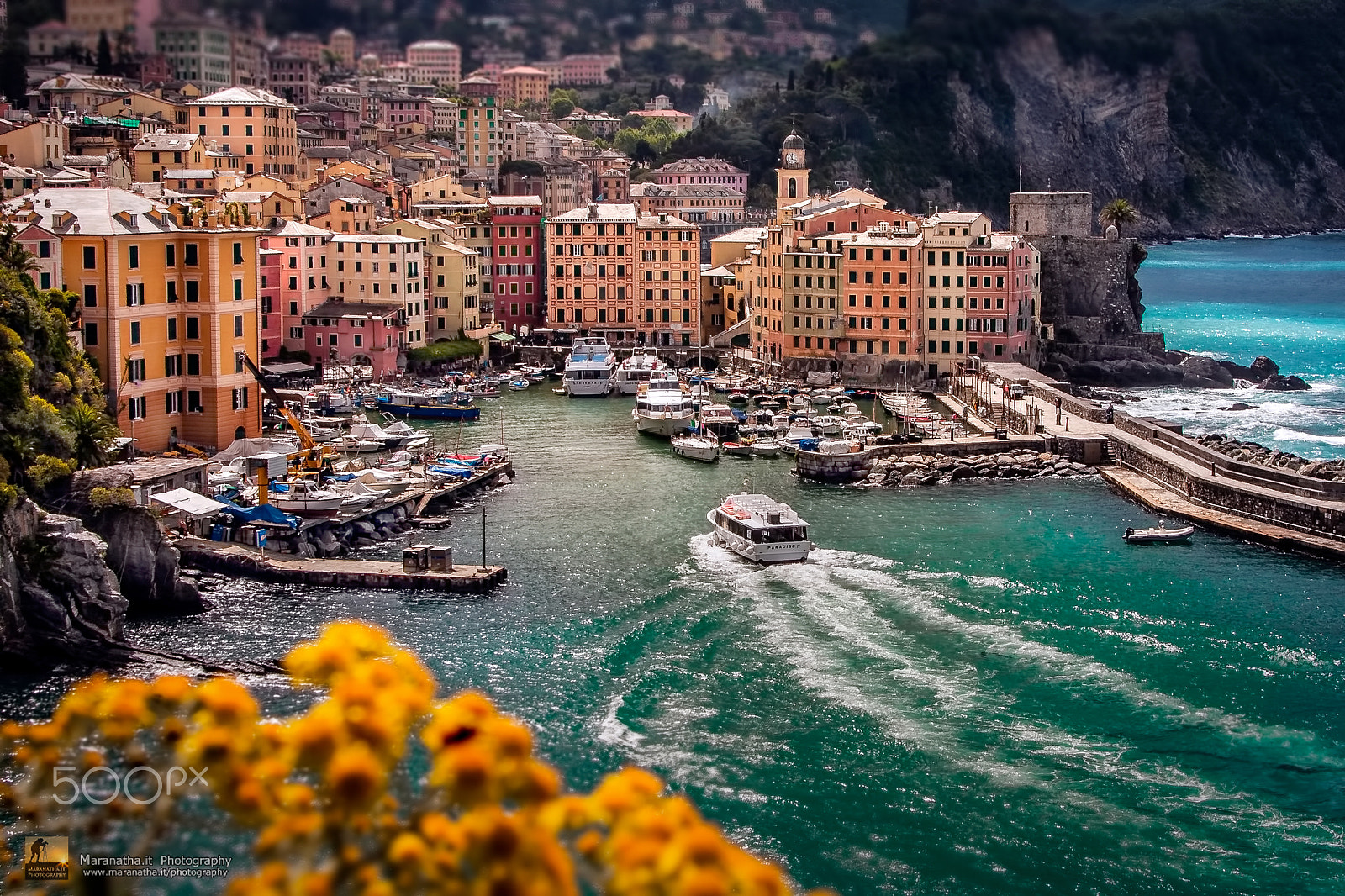Canon EF 28-300mm F3.5-5.6L IS USM sample photo. Camogli - golfo del paradiso photography