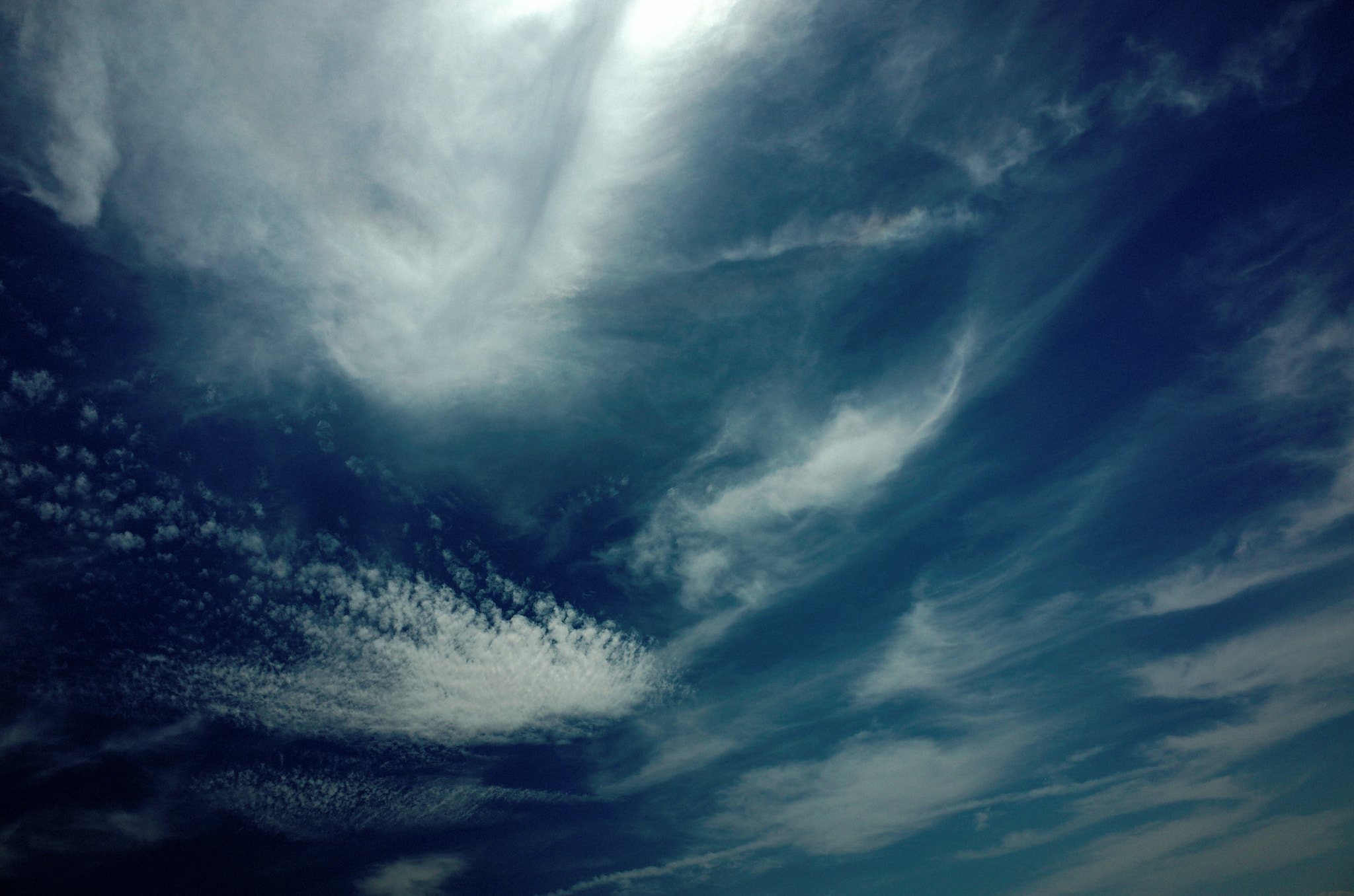 Clouds above Seto Inland Sea -Japan-