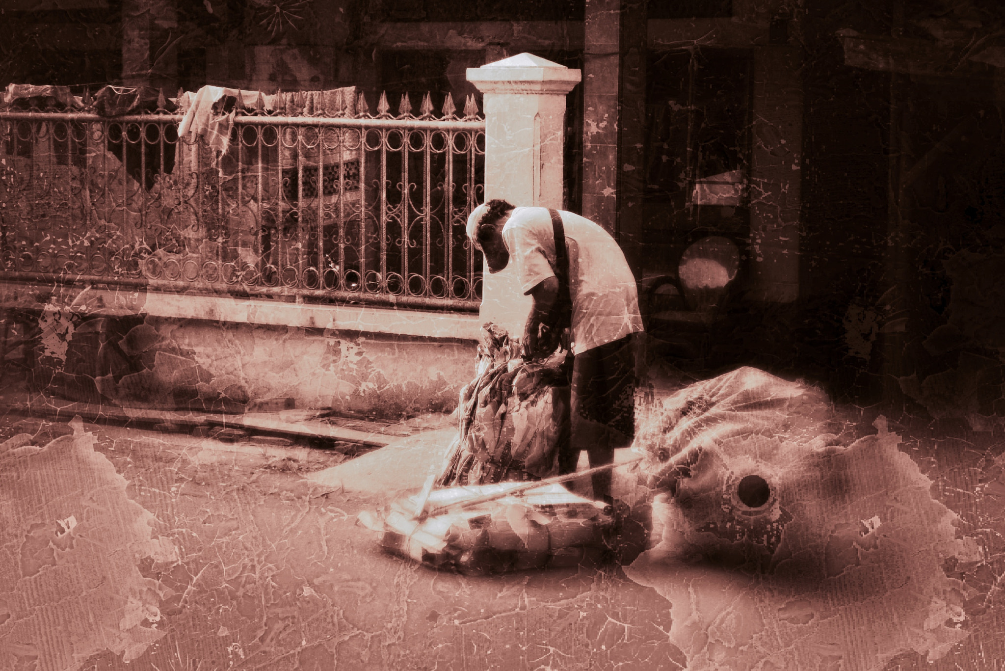 Canon PowerShot ELPH 300 HS (IXUS 220 HS / IXY 410F) sample photo. Grunge photography
