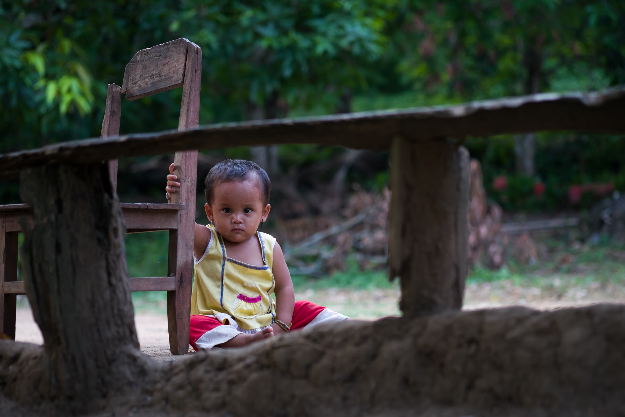 Fujifilm X-E1 + Fujifilm XF 60mm F2.4 R Macro sample photo. Luang prabang child photography