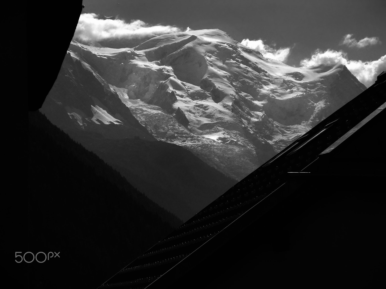Sony DSC-W270 sample photo. The mont blanc massif #3 photography