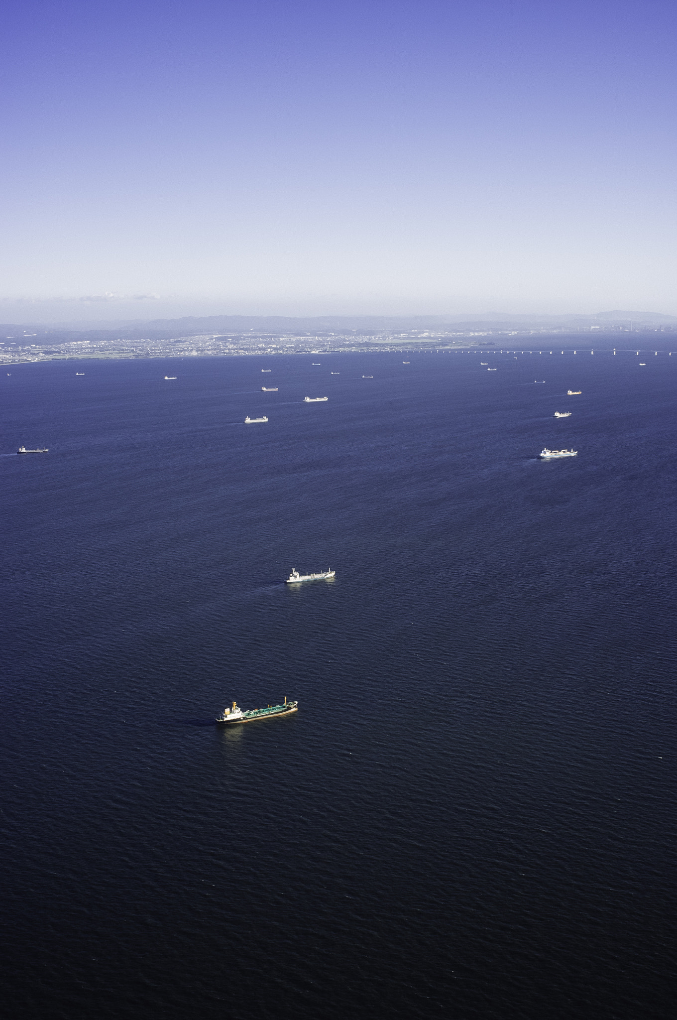 Ricoh GXR A12 sample photo. A cluster of ships, tokyo bay photography