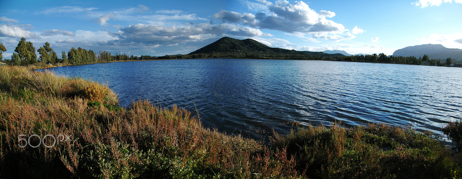 Fujifilm FinePix S2000HD sample photo. Sardinian lake photography