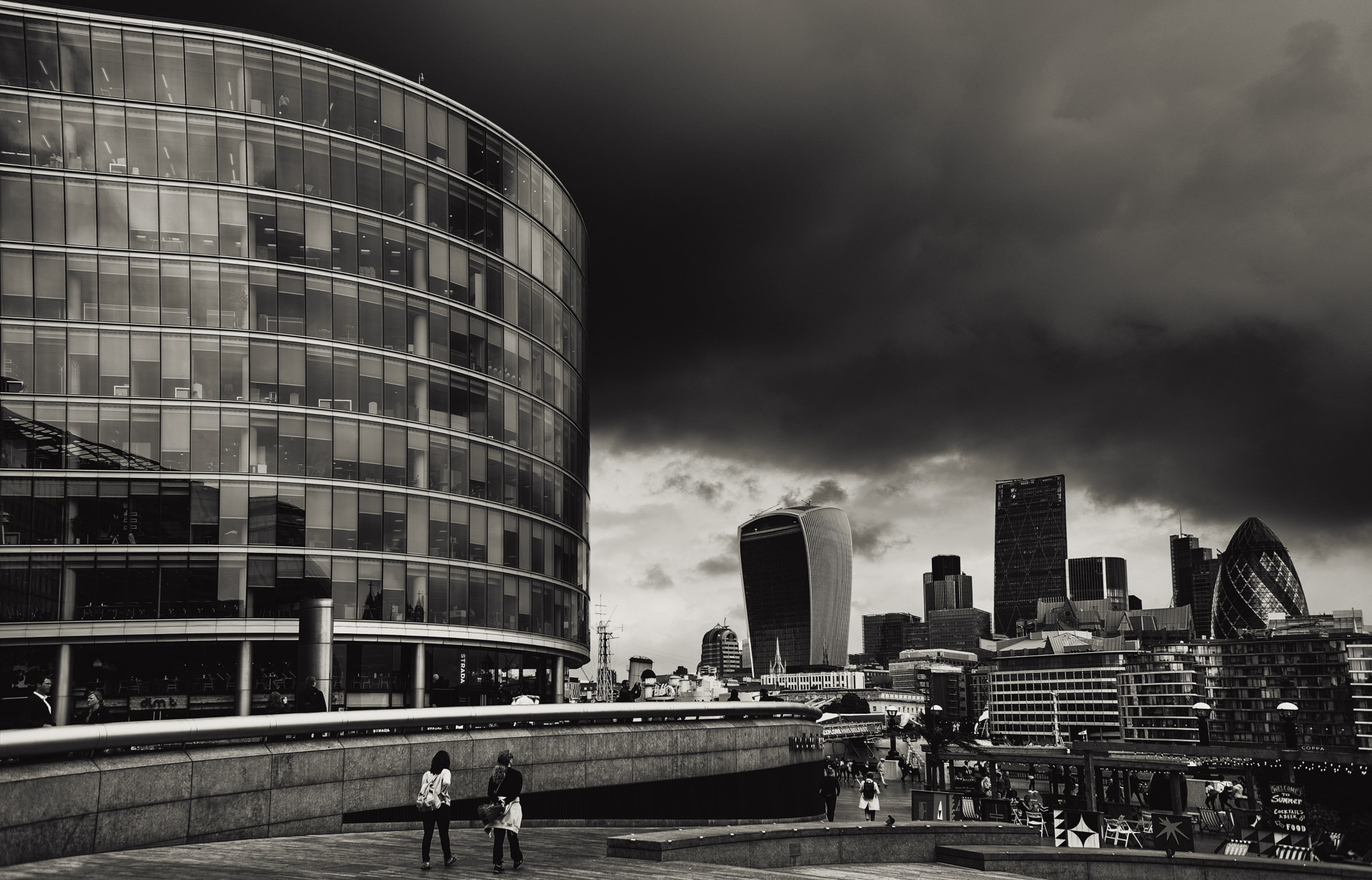 Nikon D610 + Nikon AF Nikkor 28mm F2.8D sample photo. City de londres! photography