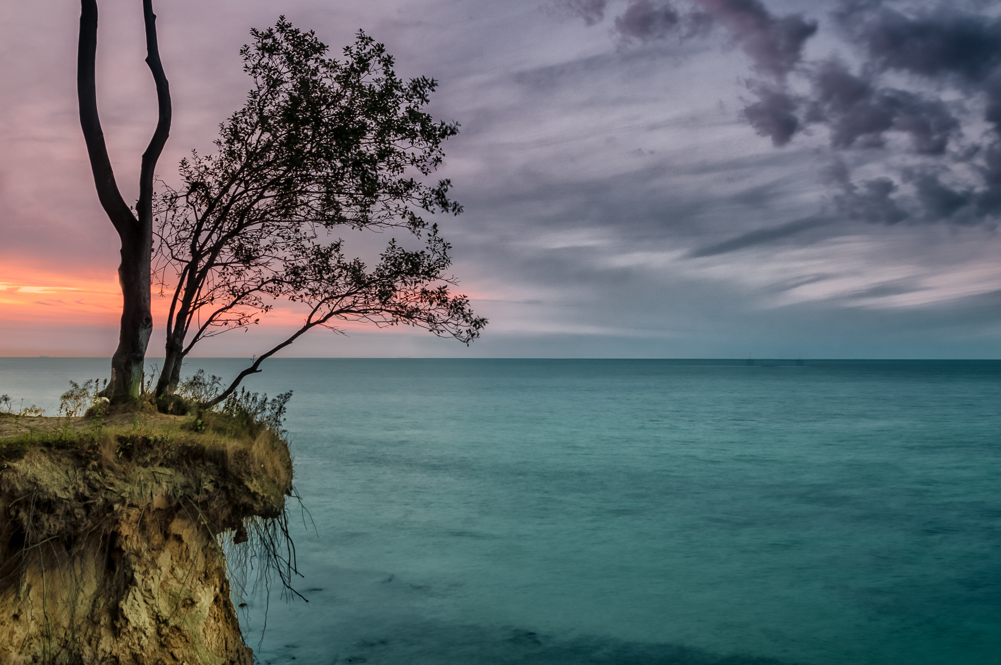 Nikon D300S sample photo. Sunset at the baltic sea near rostock / germany photography
