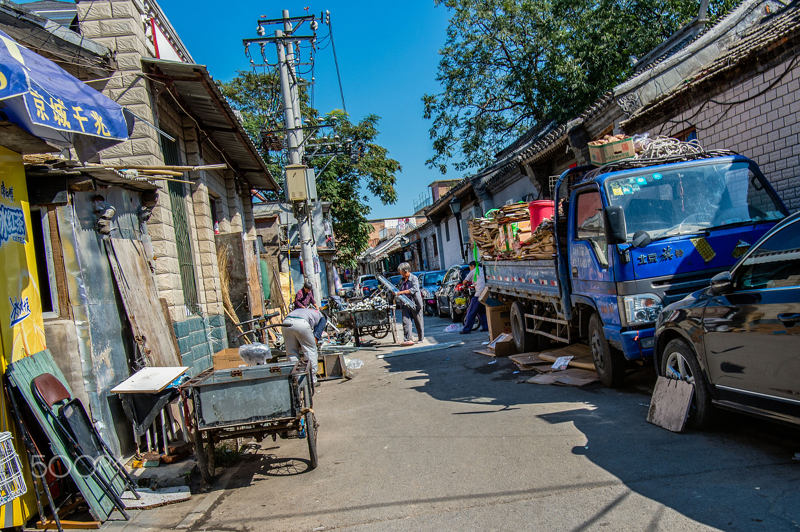 Nikon AF-S Nikkor 24-70mm F2.8E ED VR sample photo. Hutong neighborhoods photography