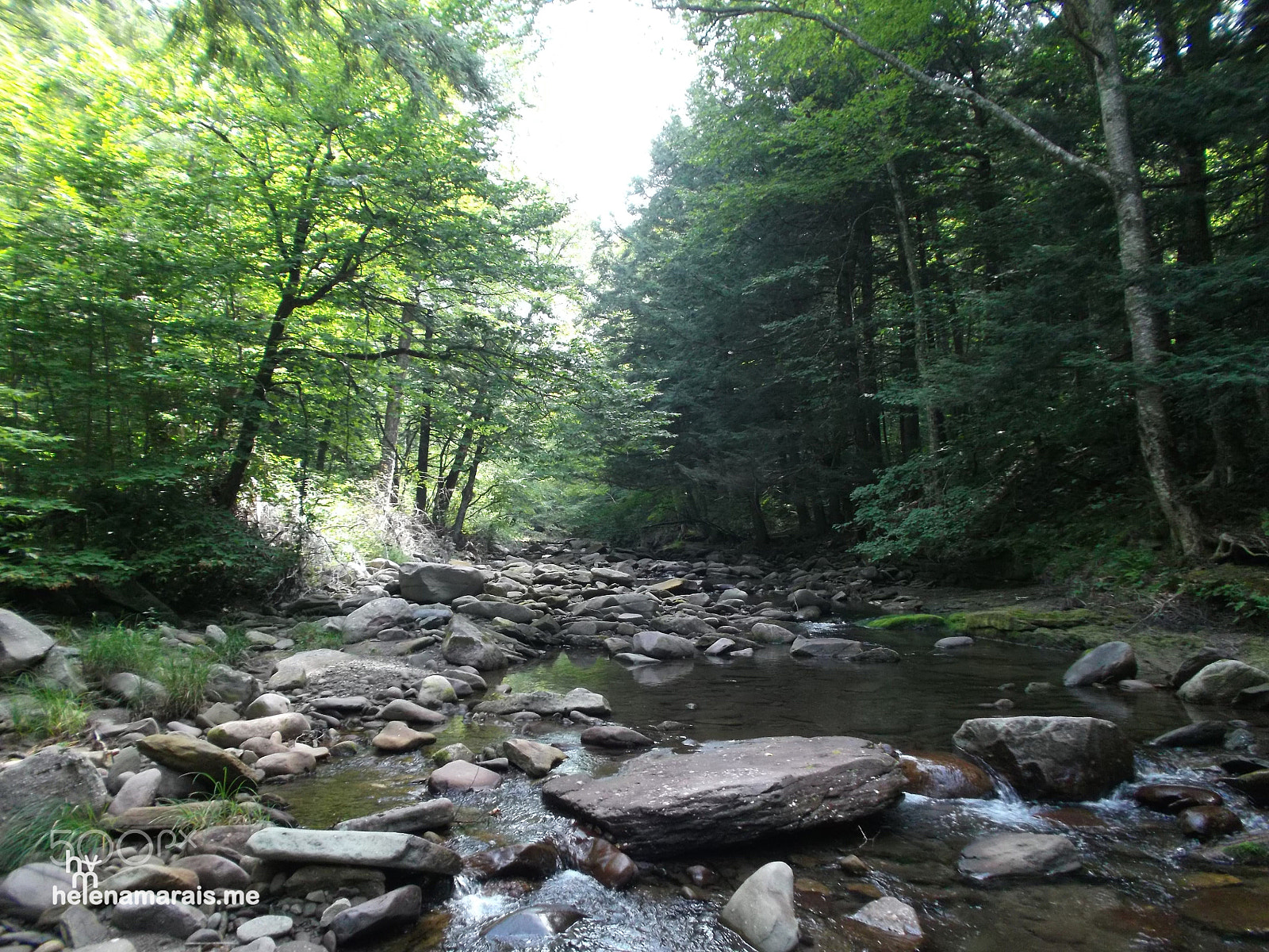 Fujifilm FinePix JX520 sample photo. Rocky river photography