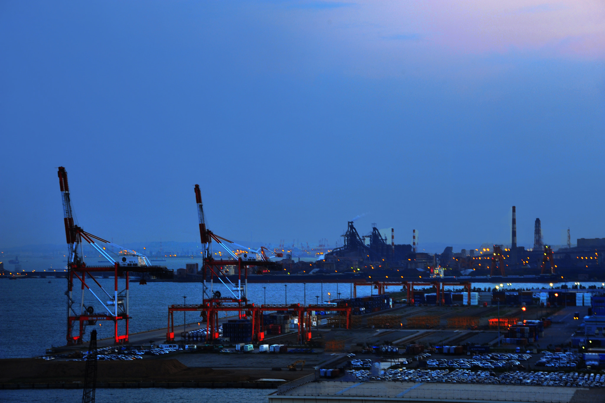 Nikon D3 sample photo. Kawasaki industrial area (174) photography