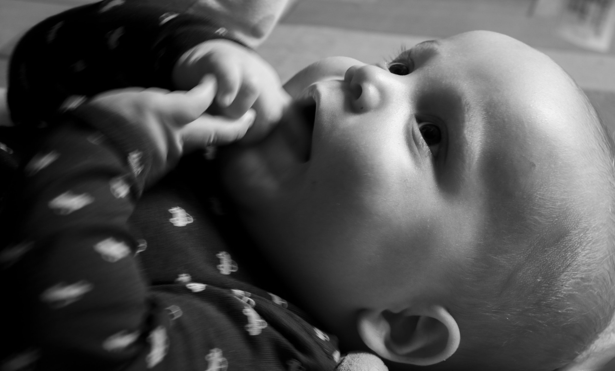 Canon EF-S 18-55mm F3.5-5.6 III sample photo. Baby dreams of cars photography