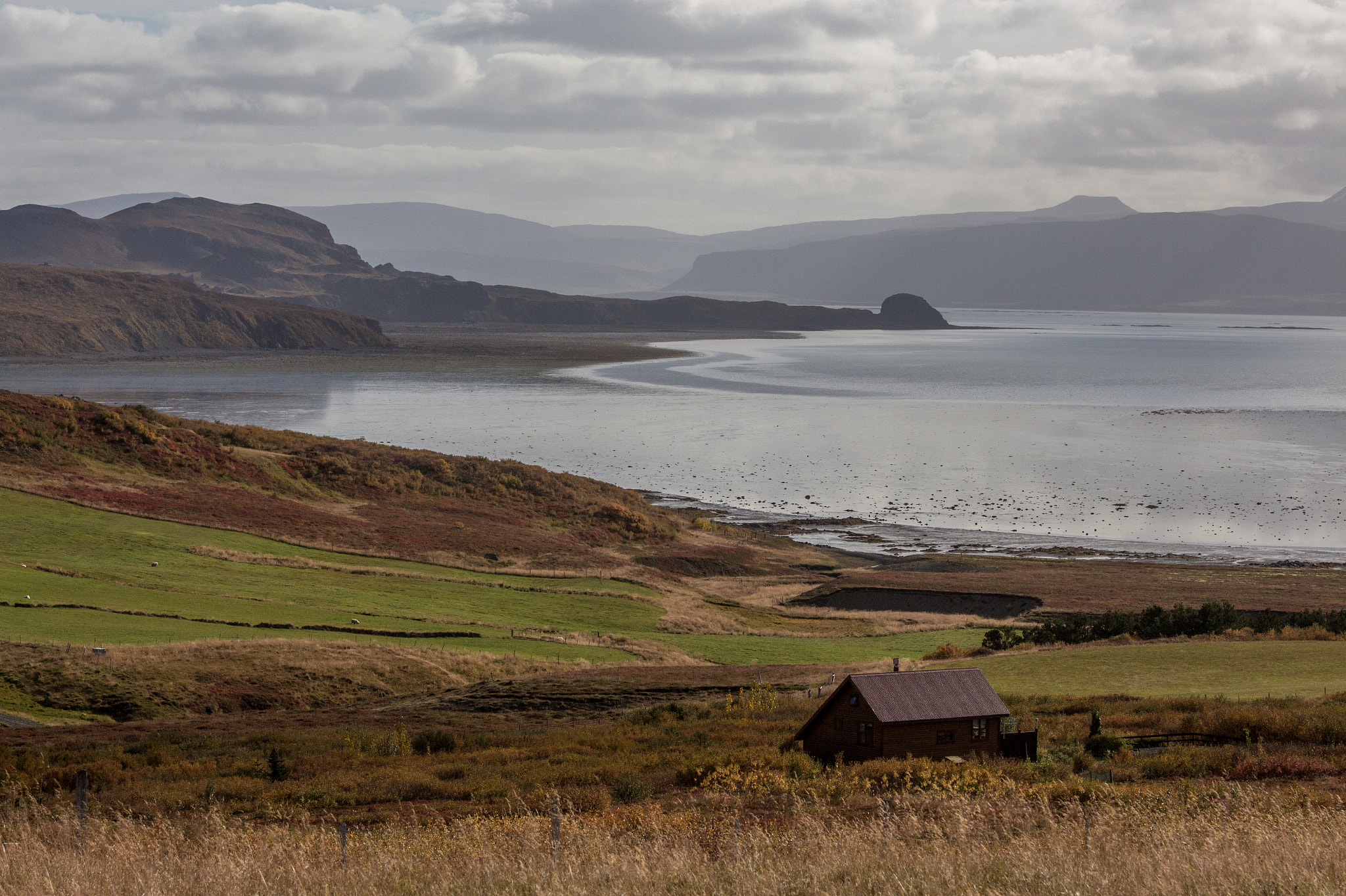 Sigma 70-200mm F2.8 EX DG OS HSM sample photo. Berufjörður fjord photography