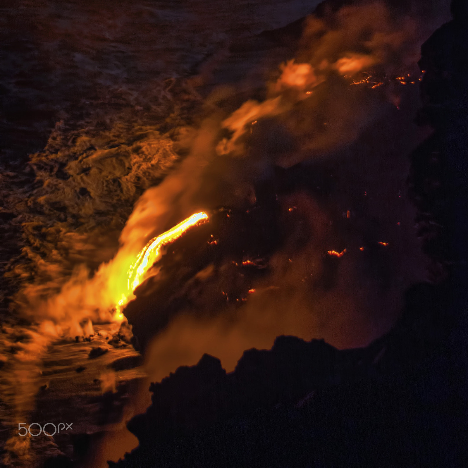 Sigma 18-50mm F2.8-4.5 DC OS HSM sample photo. Active volcano hawaii photography