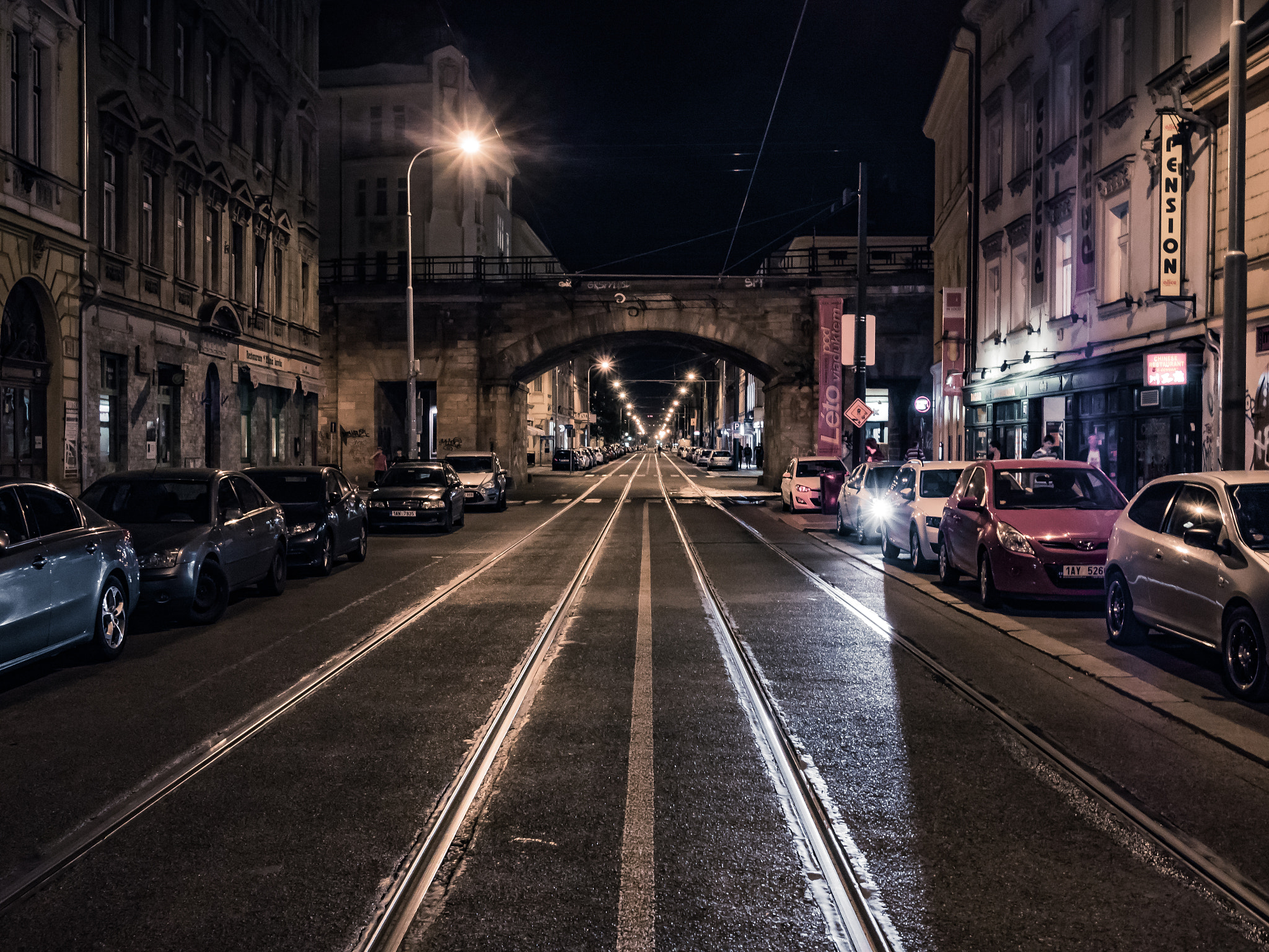 Panasonic Lumix DMC-GX8 + LUMIX G 20/F1.7 II sample photo. Night photo walk in prague. photography