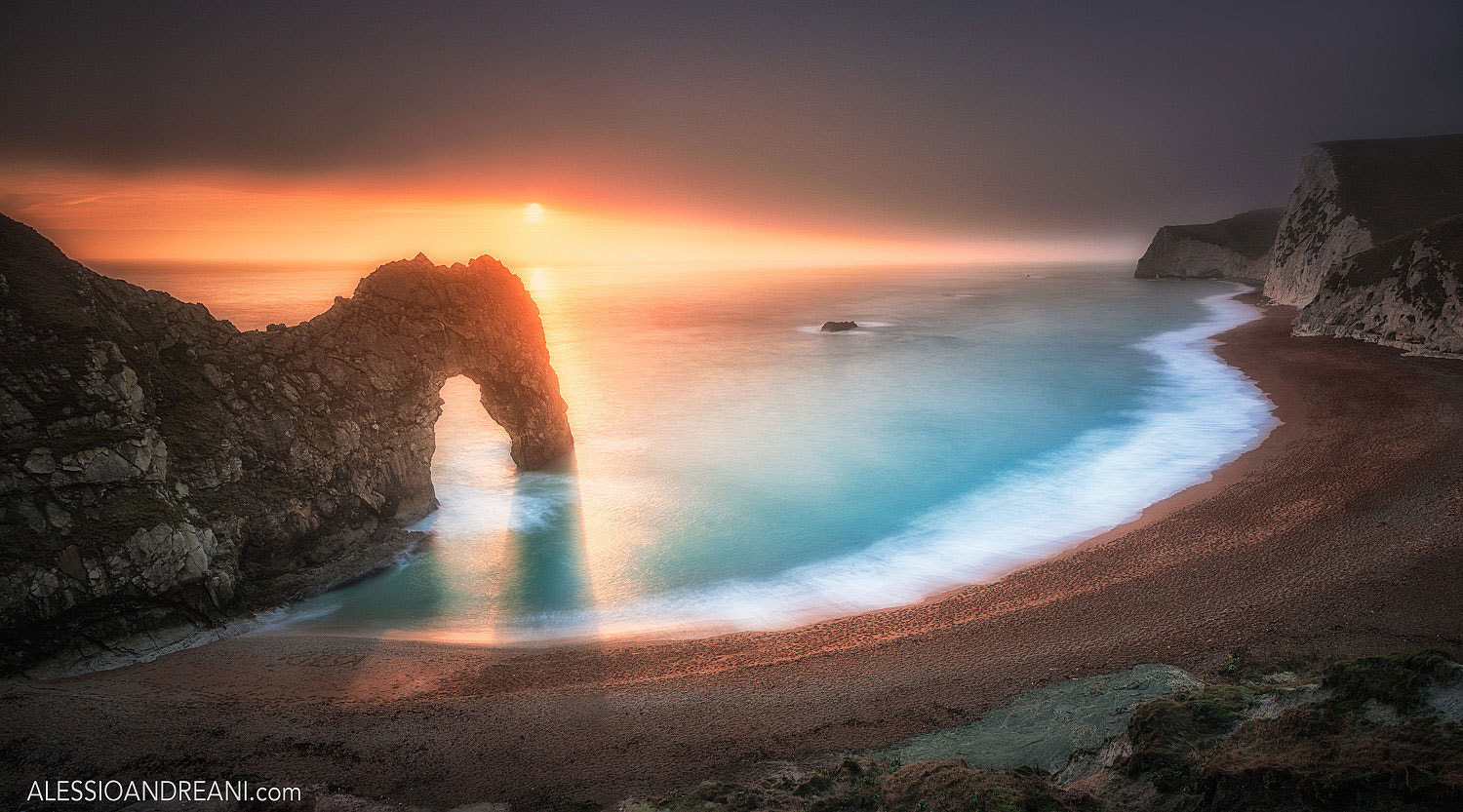 Durdle Door Light Show by Alessio Andreani / 500px