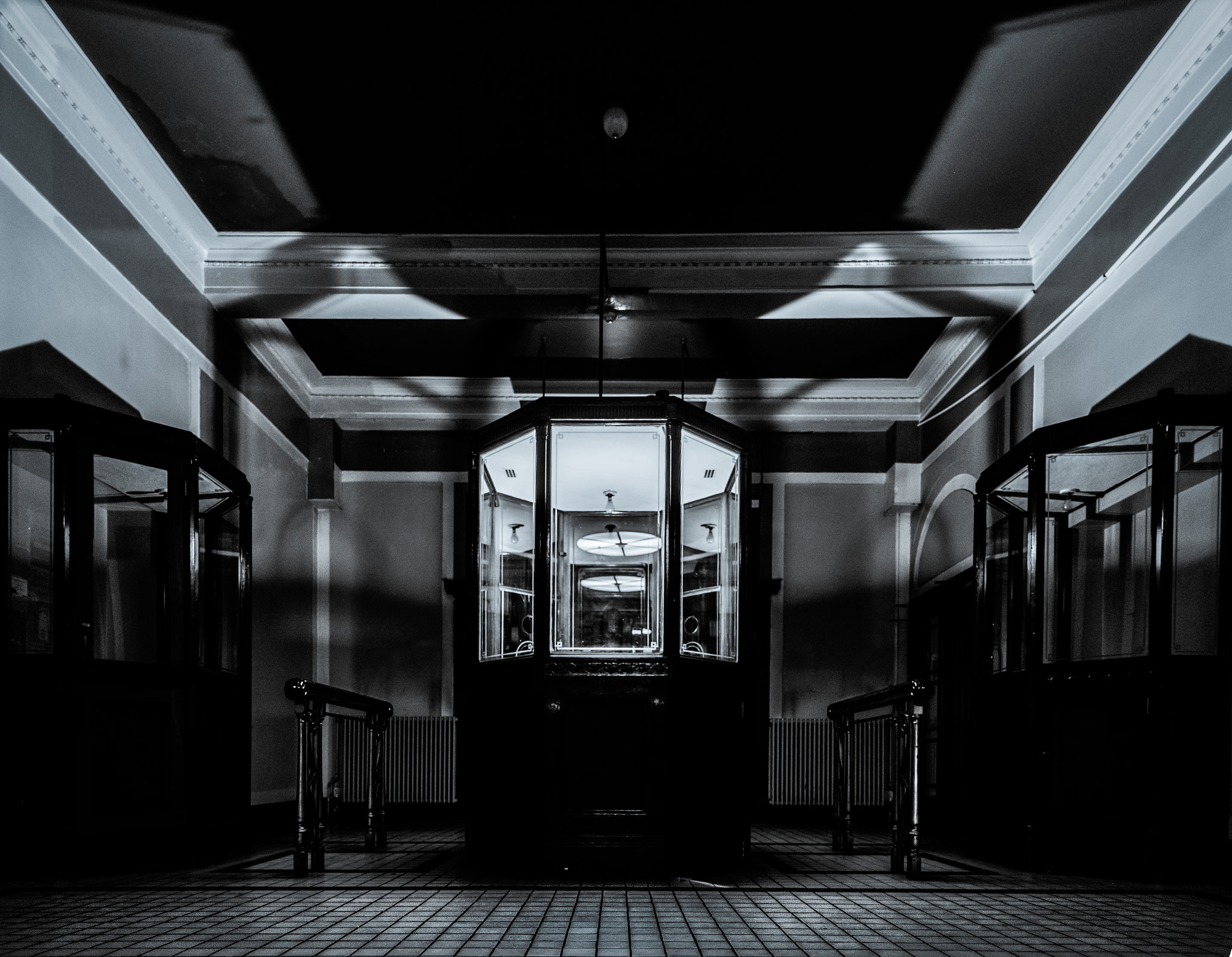 Nikon D750 sample photo. Ticket booth photography