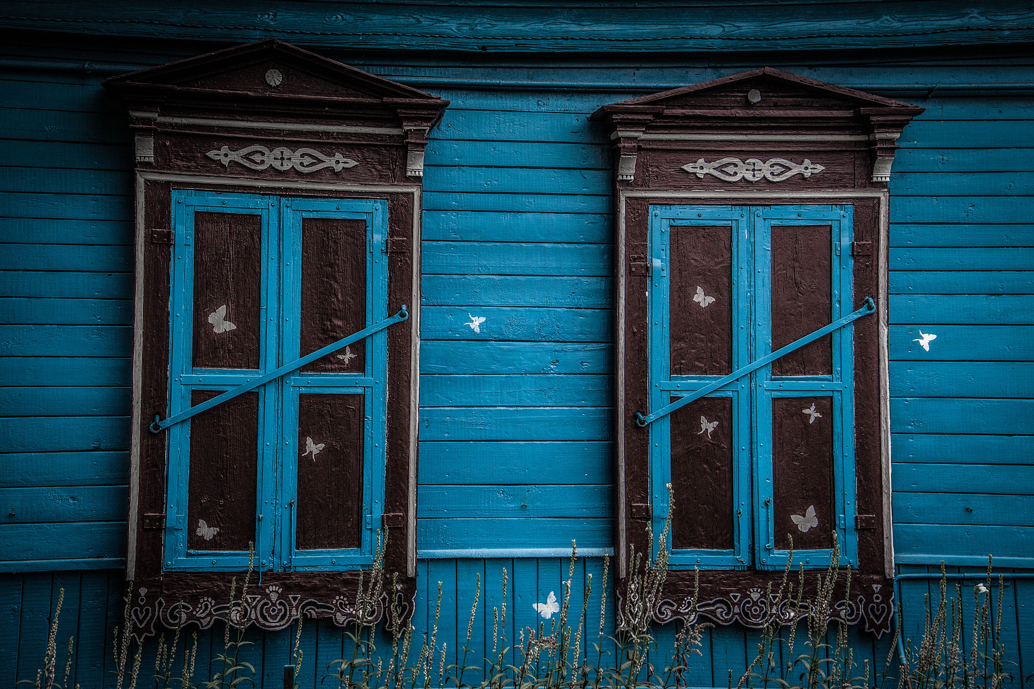 Canon EF 24-105mm F3.5-5.6 IS STM sample photo. Windows in gomel - belarus photography