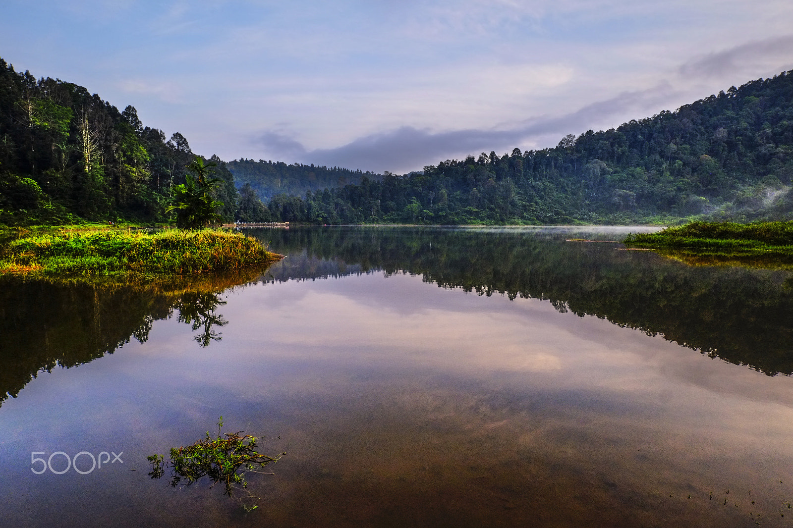 Fujifilm X-E1 sample photo. Danau situ gunung photography
