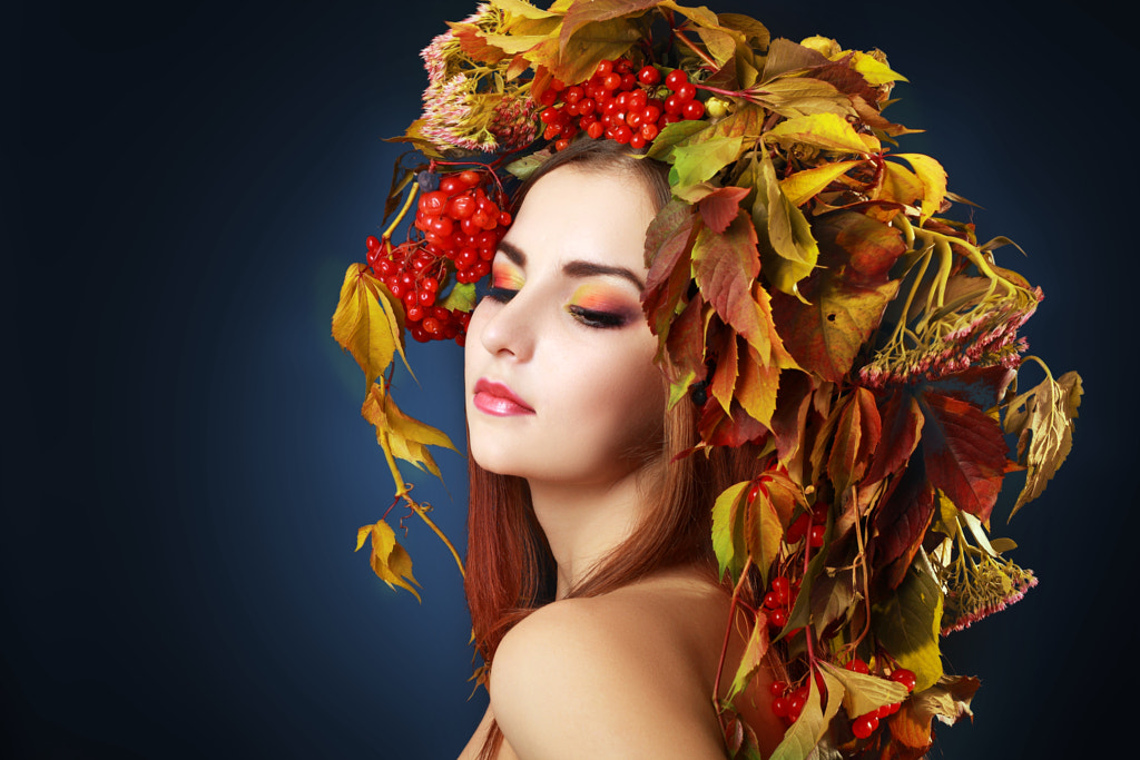 Autumn Woman by Olena Zaskochenko on 500px