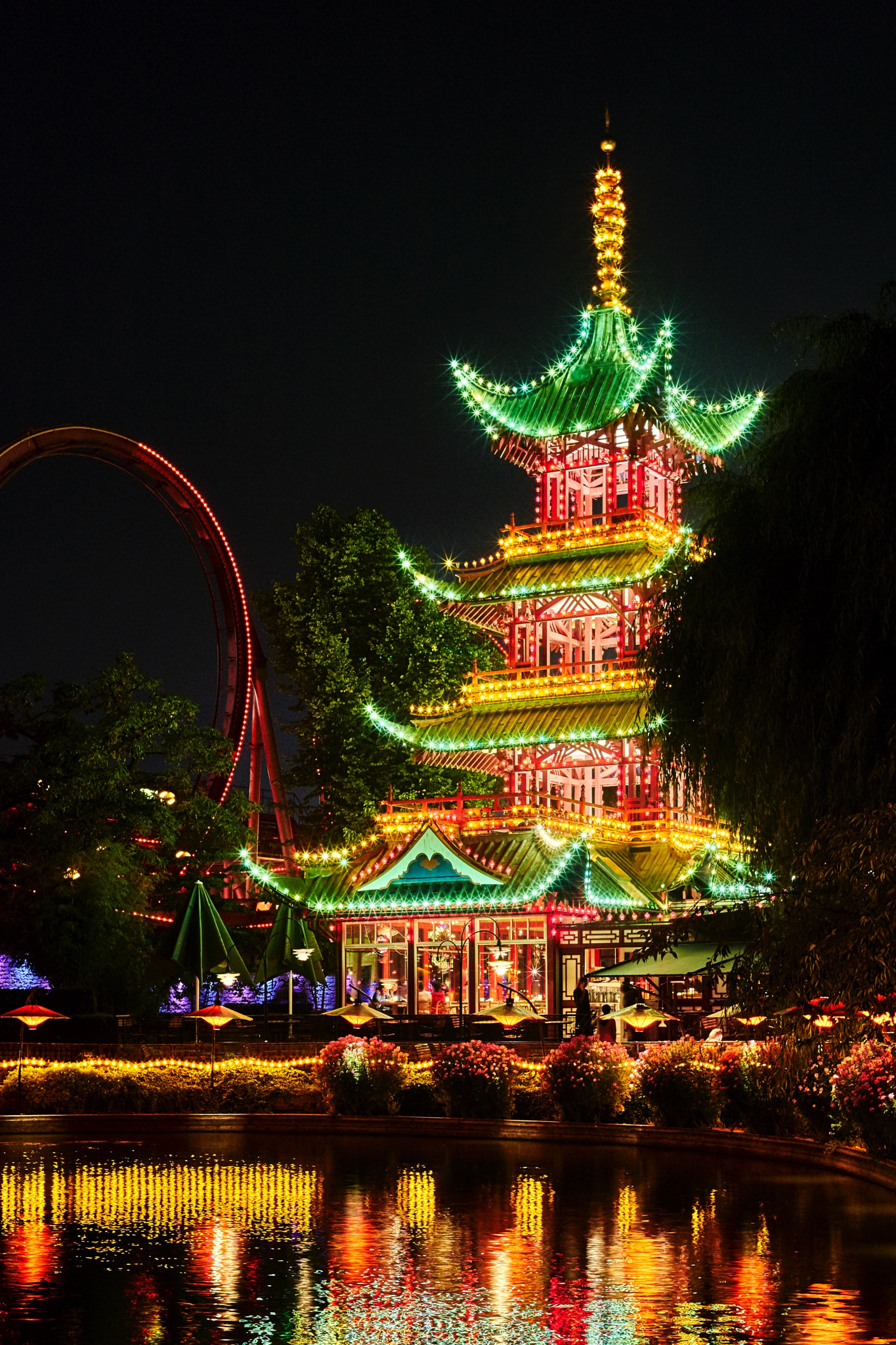 E 50mm F2 sample photo. The japanese pagoda photography