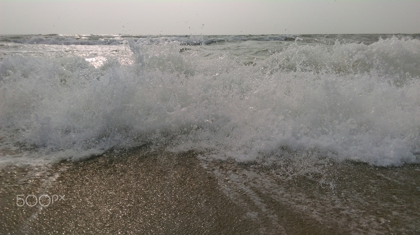 HTC ONE (E8) DUAL SIM sample photo. Waves photography