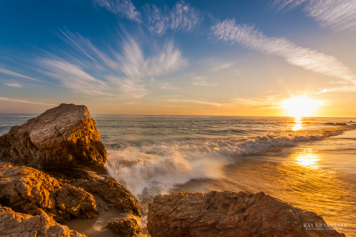 Canon EOS 40D sample photo. Crystal cove state beach photography