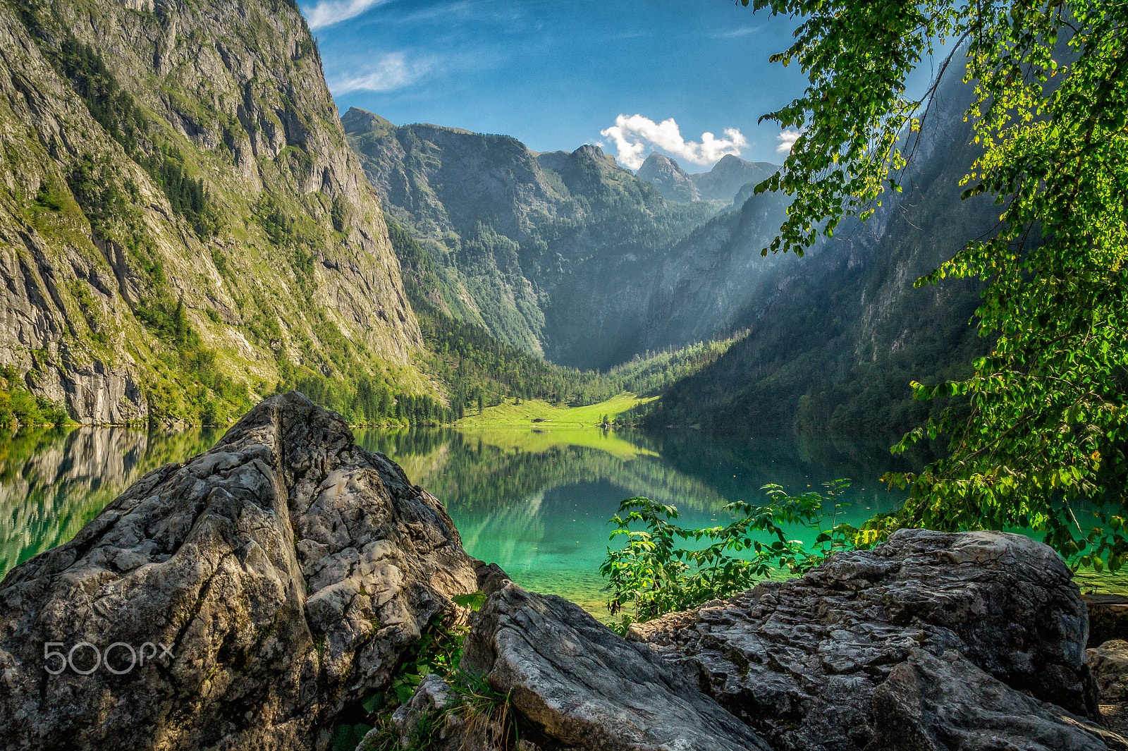 Sony SLT-A58 sample photo. Obersee in bavaria photography