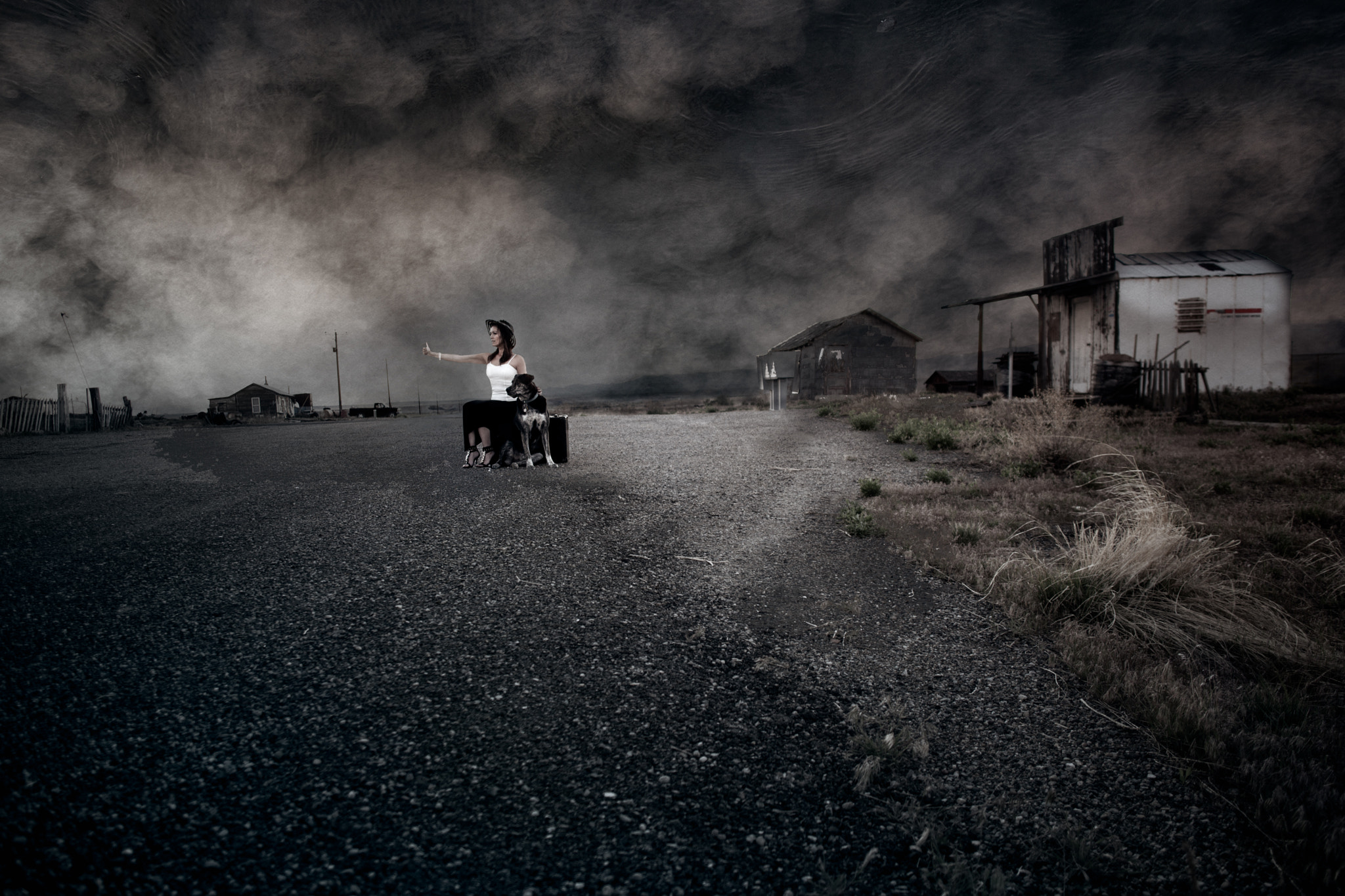 Canon EF 24mm F2.8 IS USM sample photo. Lost on the road photography