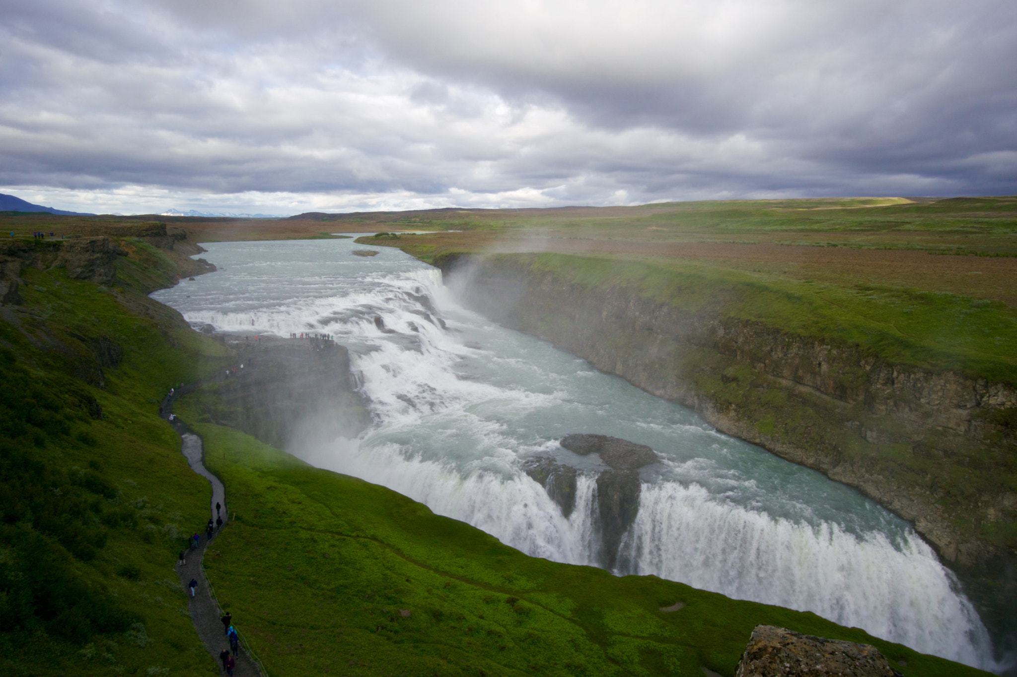 Sony a6000 sample photo. Gullfoss photography