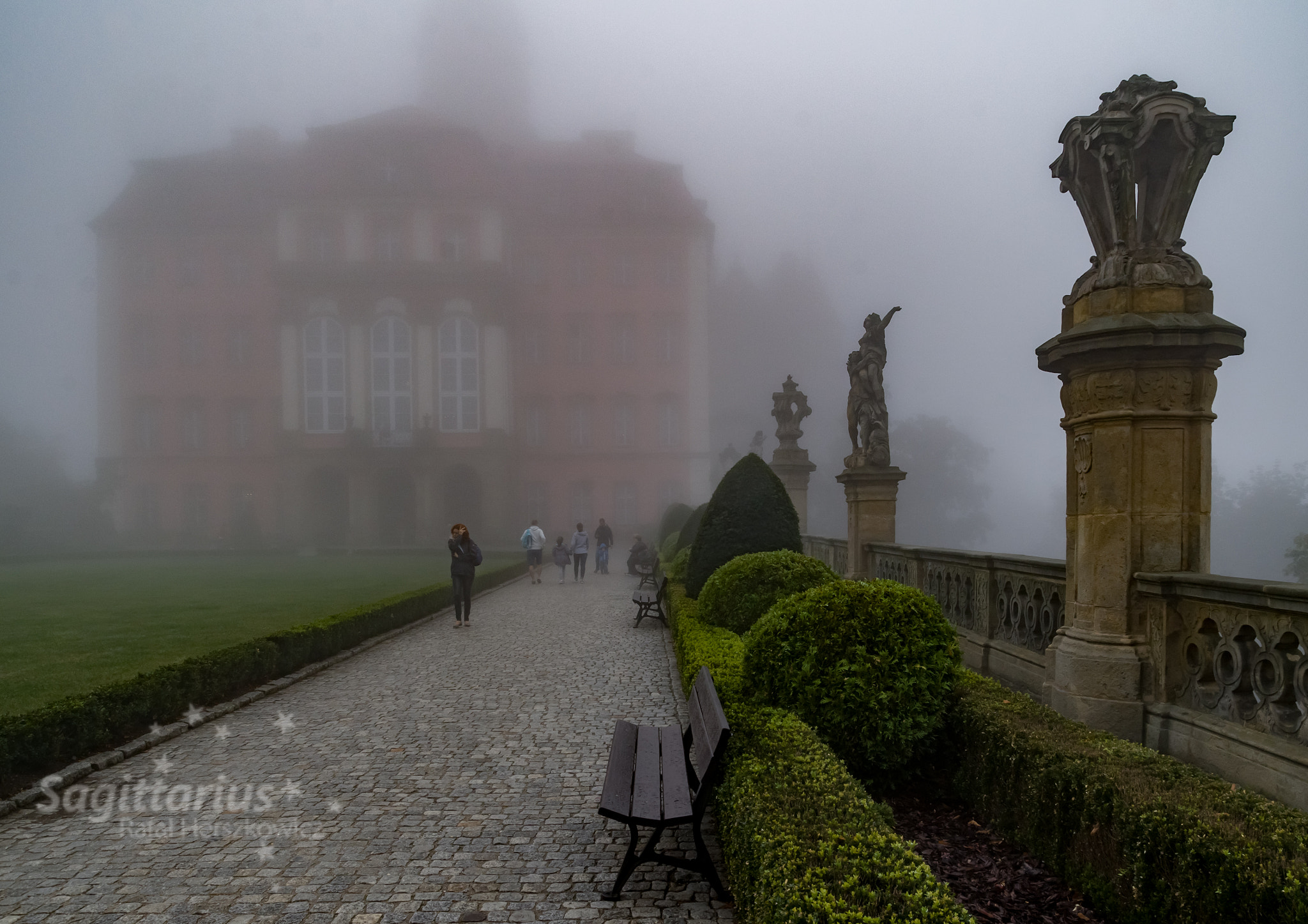 Pentax K-30 sample photo. Castle in the fog photography