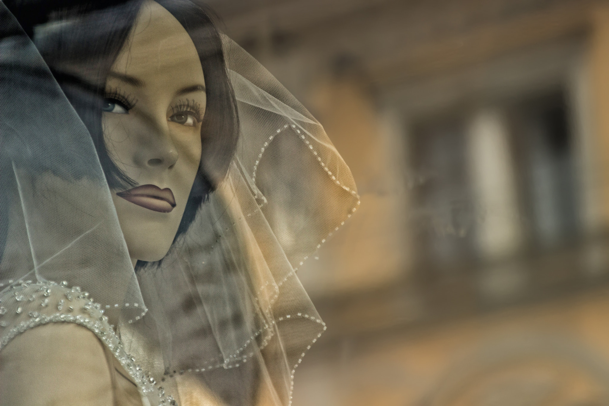 Canon EOS 600D (Rebel EOS T3i / EOS Kiss X5) + Canon TS-E 90mm F2.8 Tilt-Shift sample photo. The phantom bride - Призрачная невеста photography