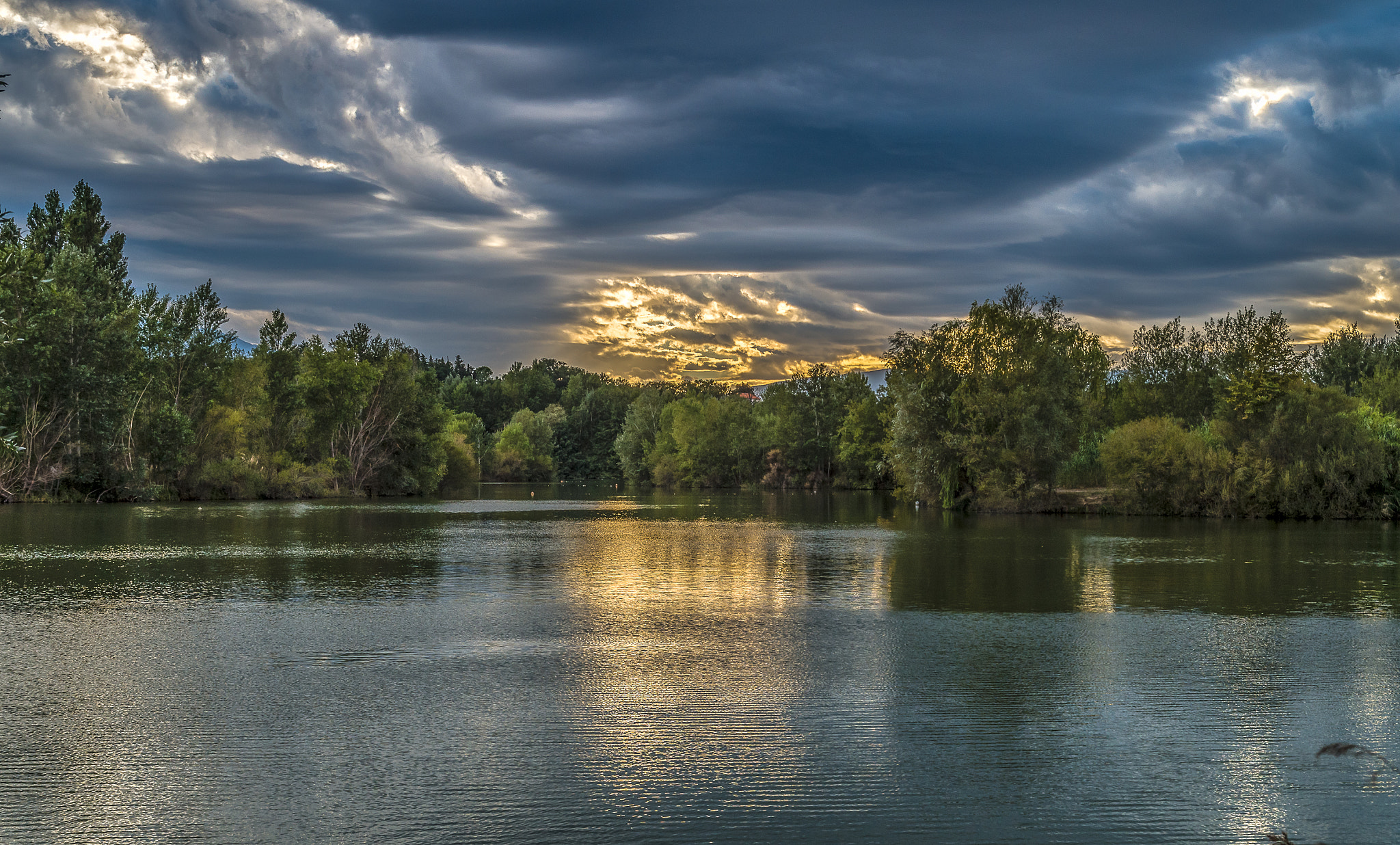 Pentax K-30 sample photo. Coucher de soleil sur le lac des bouzigues photography