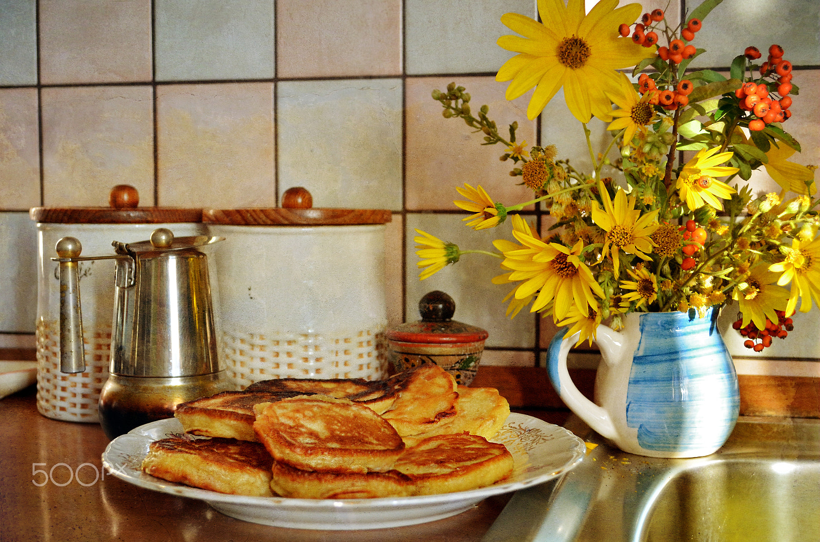 Nikon D5100 sample photo. Breakfast with pancakes photography