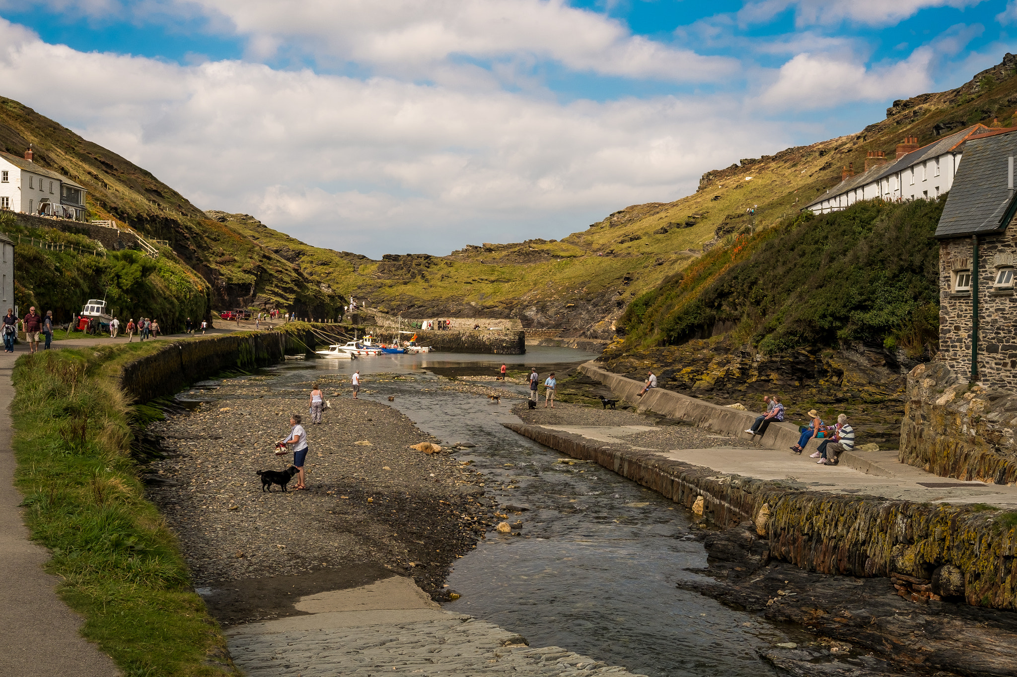 Fujifilm X-Pro1 sample photo. Boscastle photography