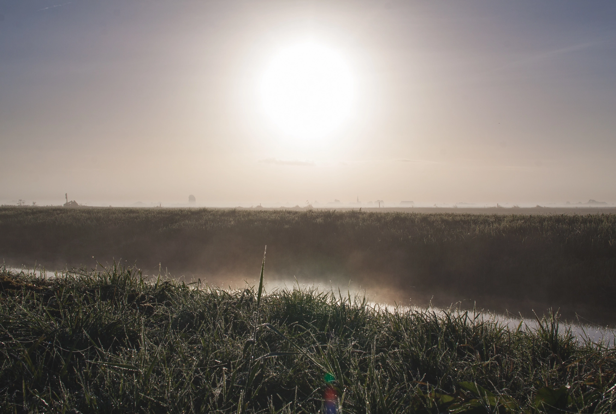Sigma 30mm F1.4 EX DC HSM sample photo. Sunrise near leeuwarden photography