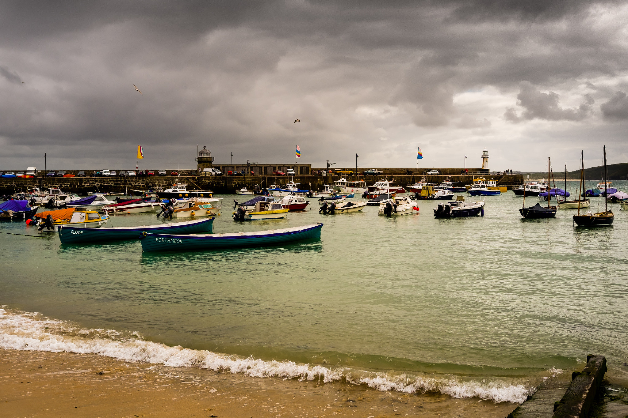 Fujifilm X-Pro1 sample photo. St ives bay photography