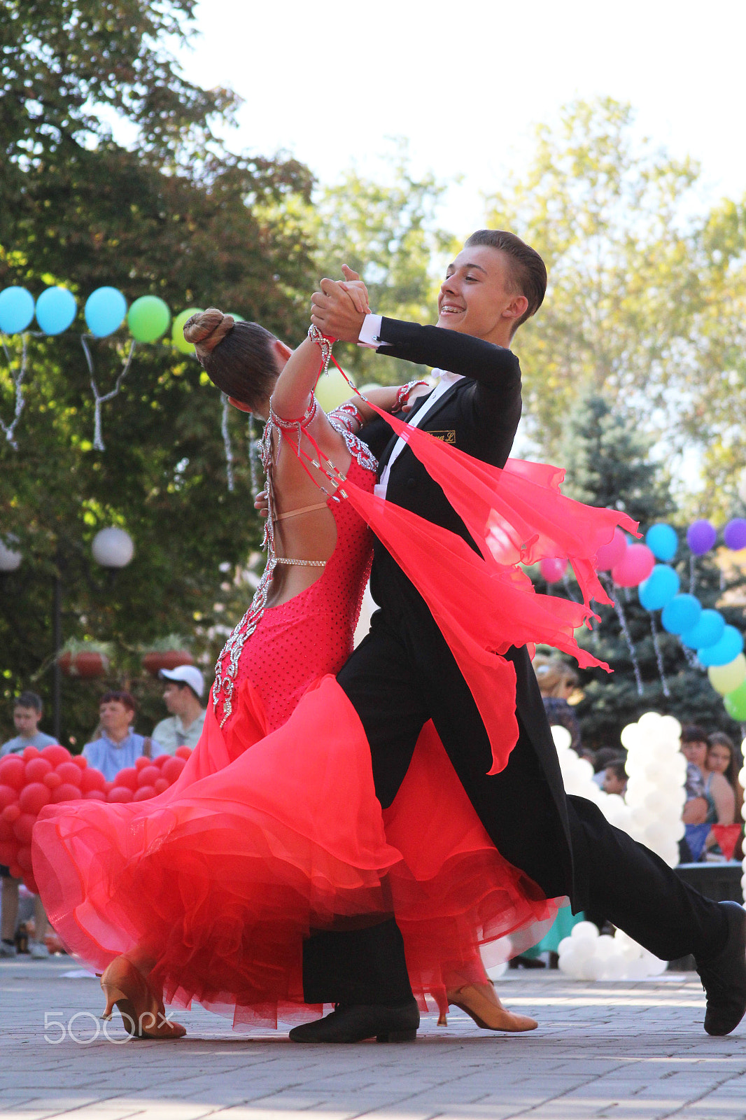 Canon EF 28-135mm F3.5-5.6 IS USM sample photo. Ballroom dance photography