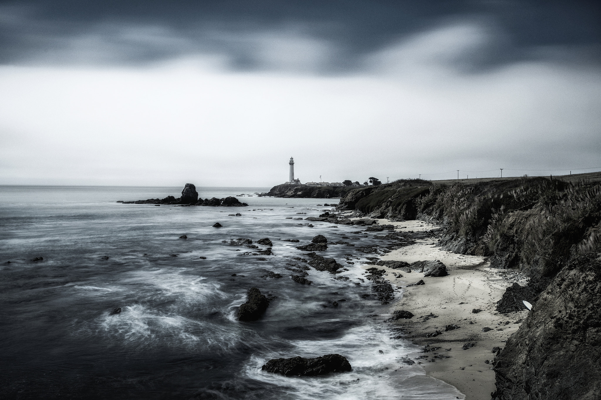 Nikon AF-S Nikkor 17-35mm F2.8D ED-IF sample photo. A holy life will produce the deepest impression lighthouses blow no horns; they only shine d l moody photography