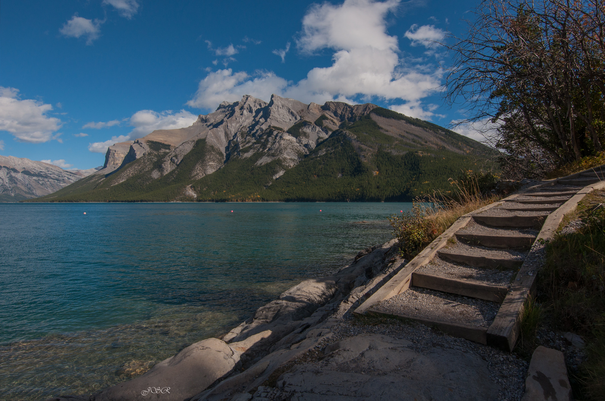 Nikon D5000 sample photo. Lake minnewanka photography