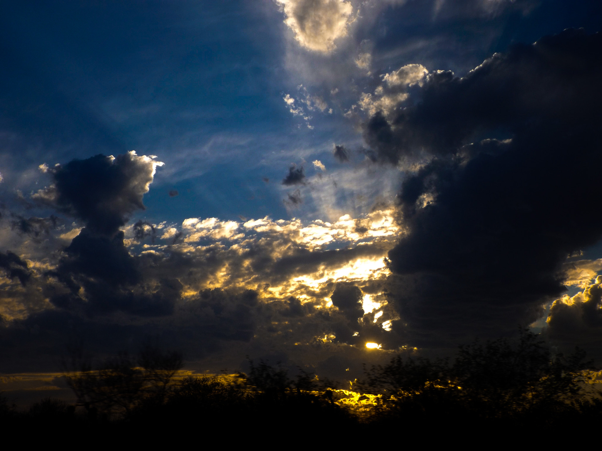 Fujifilm FinePix S4830/Walmart sample photo. Sunset on road photography